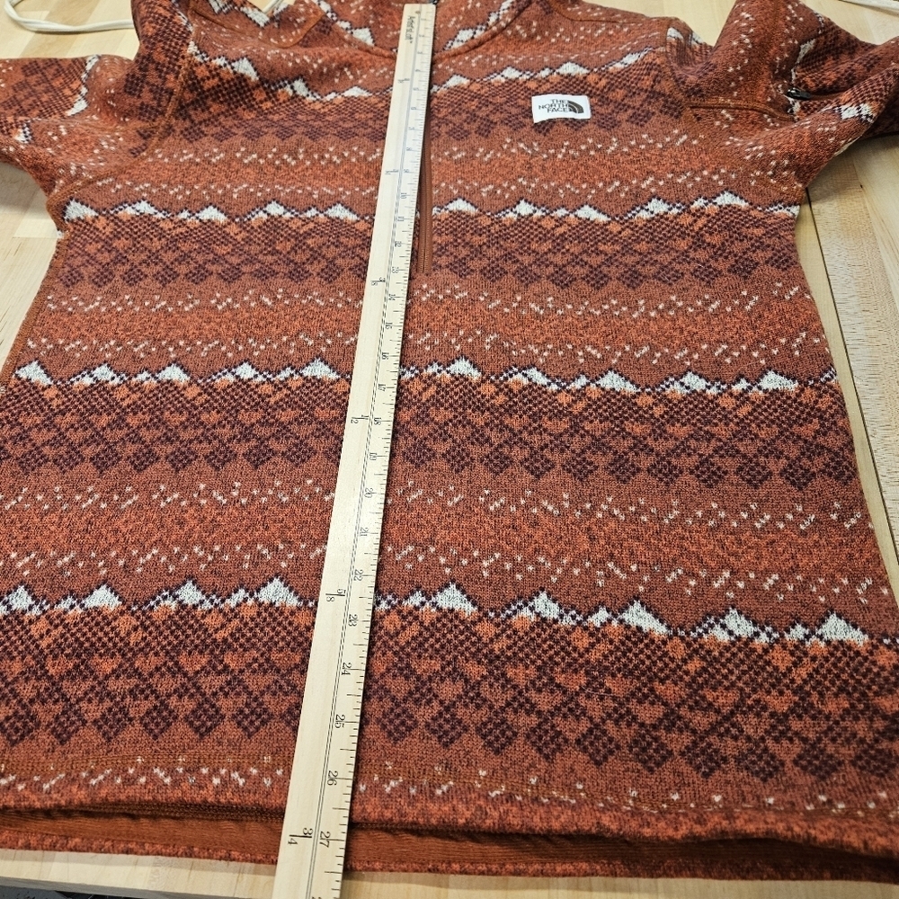 The North Face Brown Patterned Pullover - Picture 7 of 9